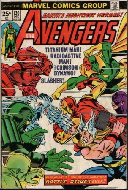 Avengers #130 (Dec 1974)