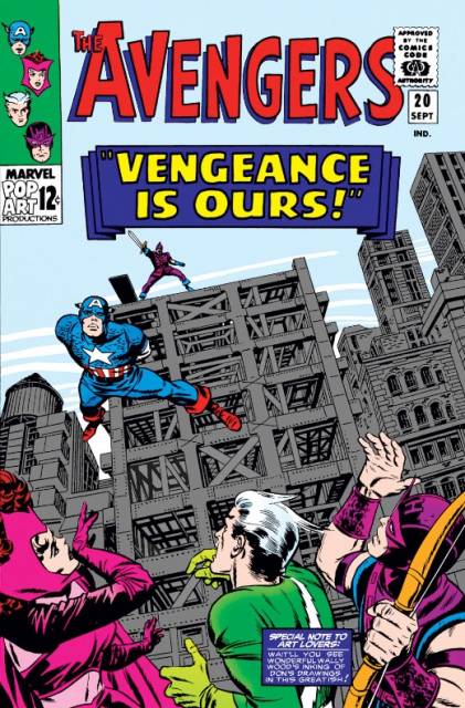 Avengers #20 (Sep 1965)