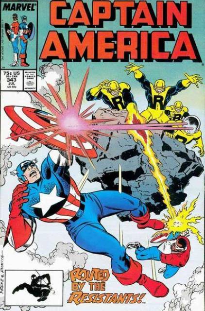 Captain America #343 (Jul 1988)