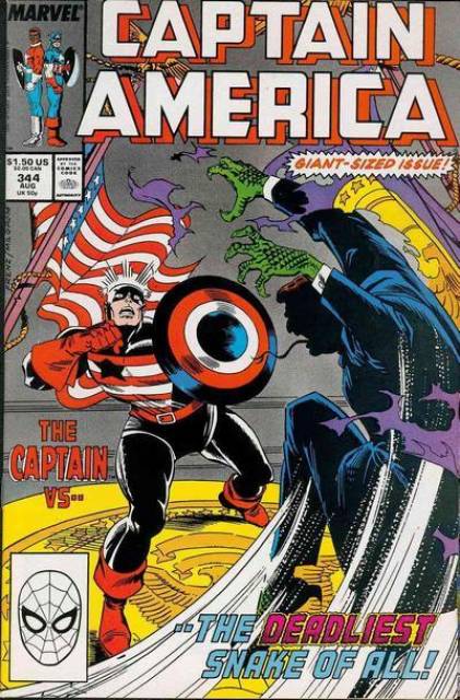 Captain America #344 (Aug 1988)