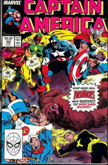 Captain America #352 (Apr 1989)