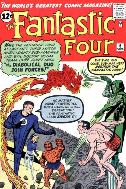 Fantastic Four #6 (Sep 1962)