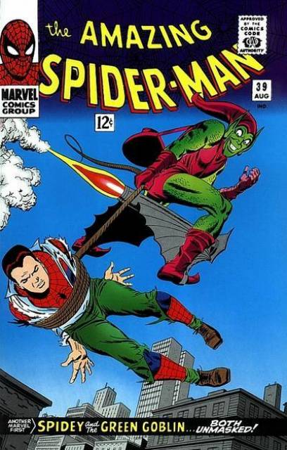 Amazing Spider-Man #39 Aug 1966 front cover