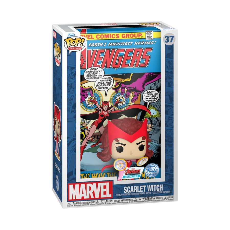 Scarlet Witch - Avengers #104 POP! Vinyl Comic Cover (#37) boxed