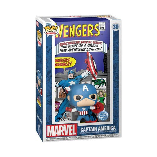 Captain America - Avengers #16 Funko POP! Vinyl Comic Cover (#30)