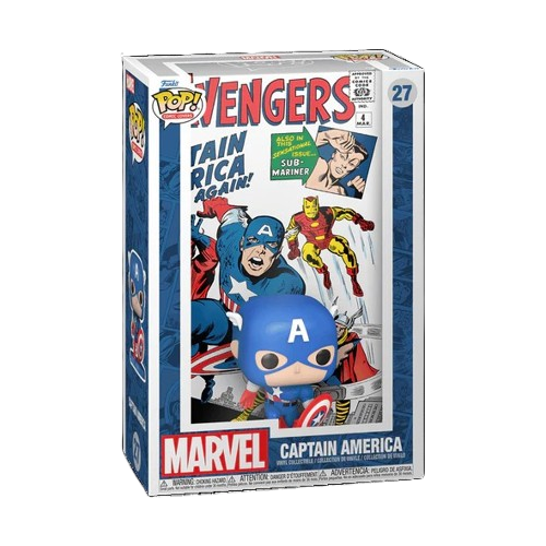 Captain America - Avengers #4 Funko POP! Vinyl Comic Cover (#27)