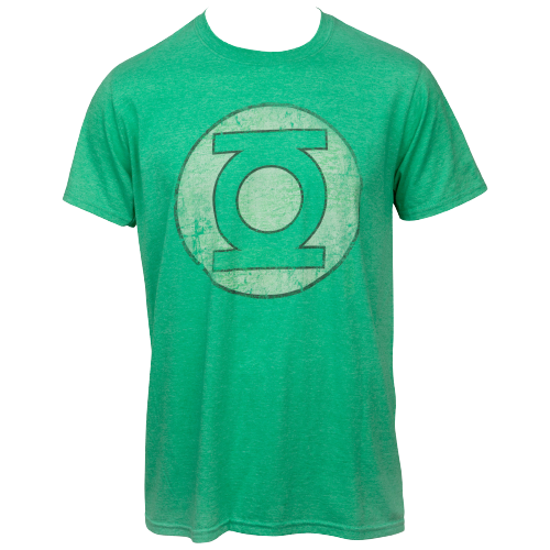 Green Lantern Symbol Distressed T-Shirt