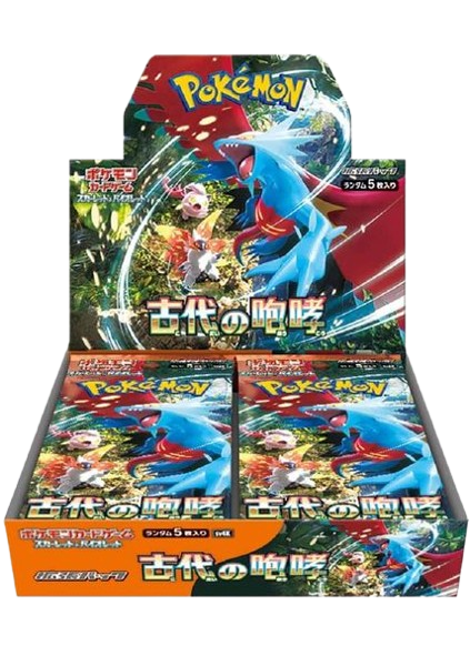 Ancient Roar SV4K Pokemon TCG Japanese Booster Box - Scarlet & Violet