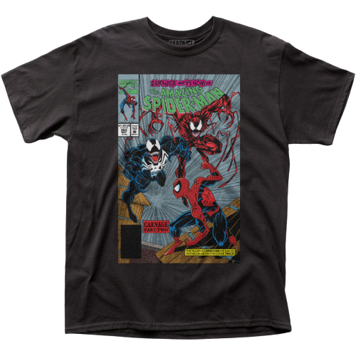 Spider-Man Venom vs Carnage Comic Cover Part Two T-Shirt