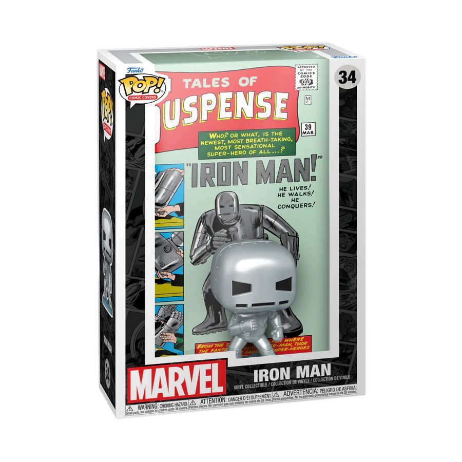Iron Man - Tales of Suspense #39 POP! Vinyl Comic Cover (#34) boxed