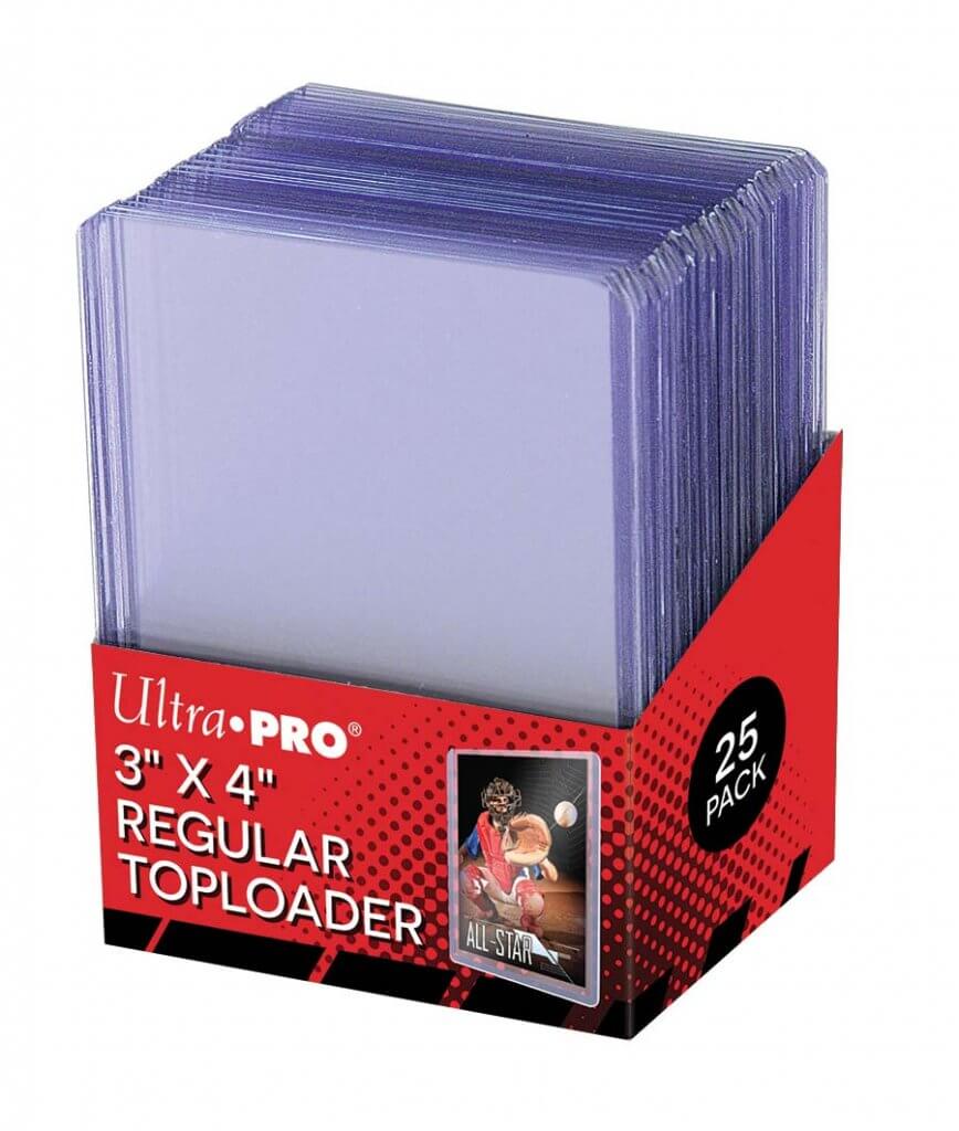 ULTRA PRO Toploader - 3" x 4" 35pt Regular Clear (Pack of 25)