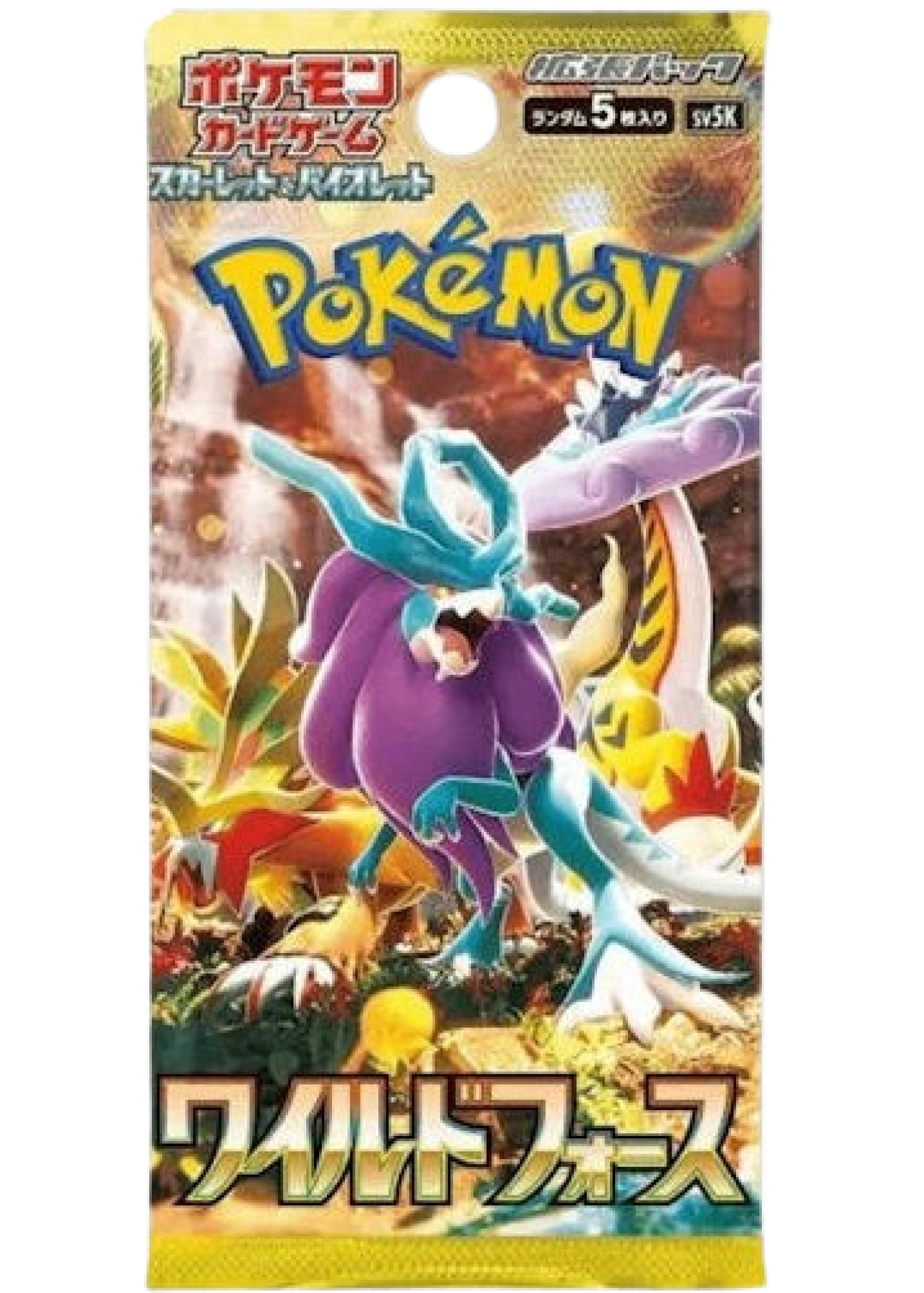 Wild Force SV5K Pokemon TCG Japanese Booster Pack