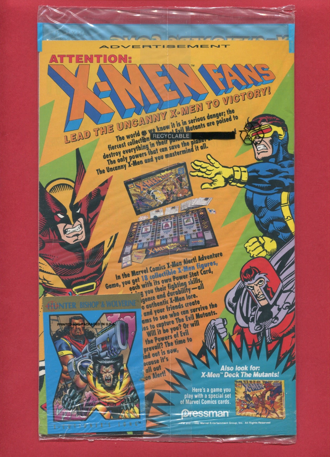 Uncanny X-Men #295 (Dec 1992), 9.2 NM-