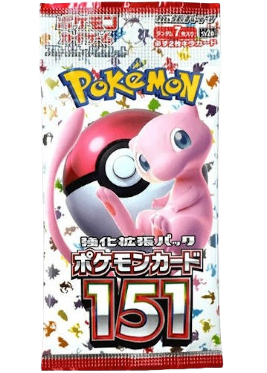 Pokemon 151 SV2a Pokemon TCG Japanese Booster Pack - Scarlet & Violet