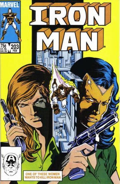 Iron Man #203 (Feb 1986), 9.2 NM-
