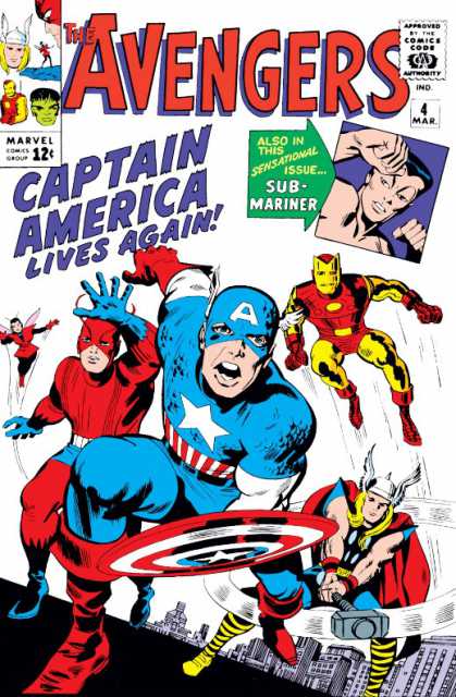 Avengers #4 (Mar 1964)