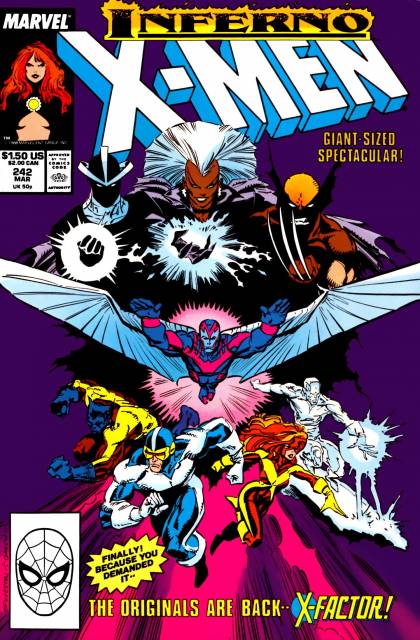 Uncanny X-Men #242 (Mar 1989)