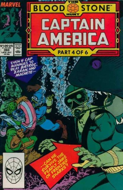 Captain America #360 (Oct 1989)