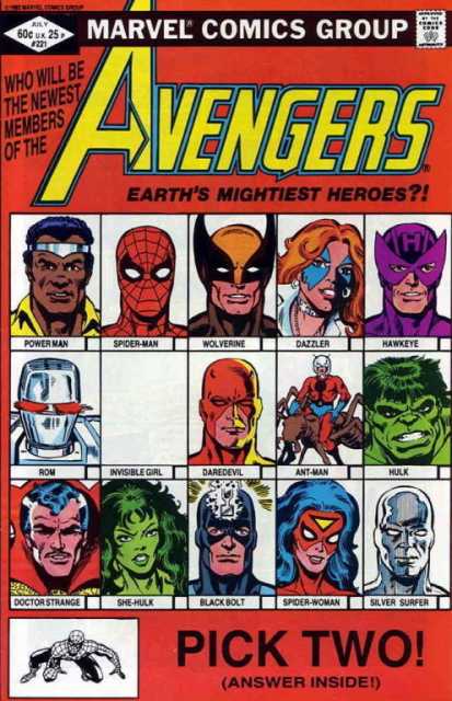 Avengers #221 (Jul 1982)