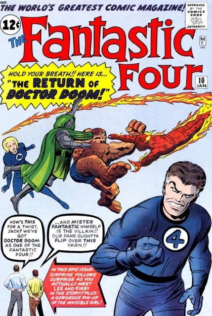 Fantastic Four #10 (Jan 1963)
