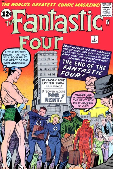 Fantastic Four #9 (Dec 1962)