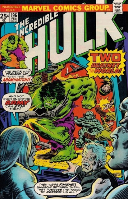 Incredible Hulk #196 (Feb 1976)