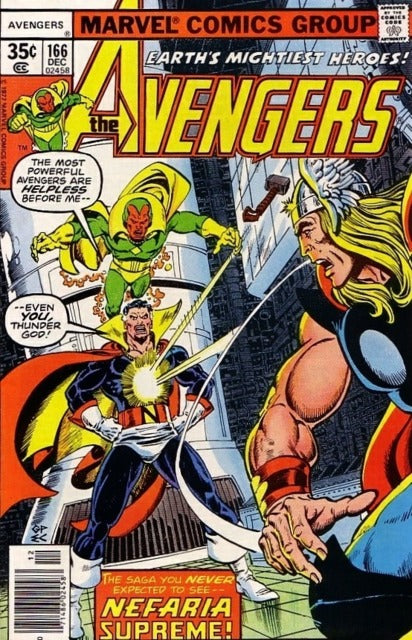 Avengers #166 (Dec 1977)
