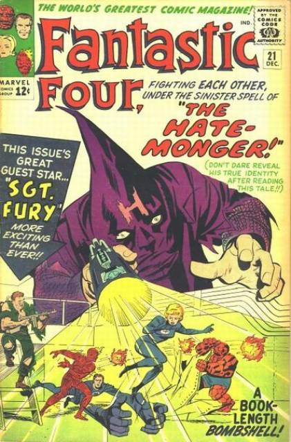 Fantastic Four #21 (Dec 1963)