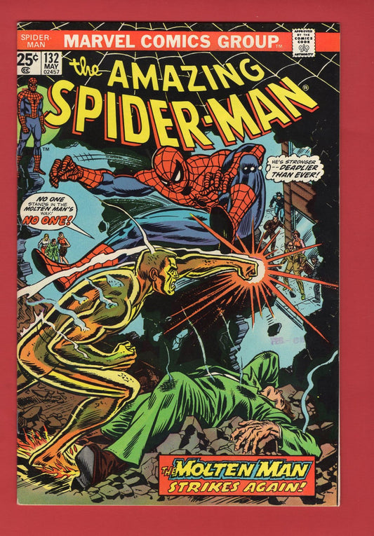 Amazing Spider-Man #132 (May 1974), 7.0 FN/VF