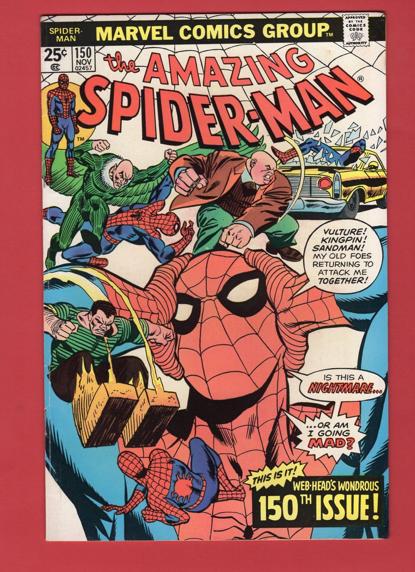 Amazing Spider-Man #150 (Nov 1975), 6.5 FN+