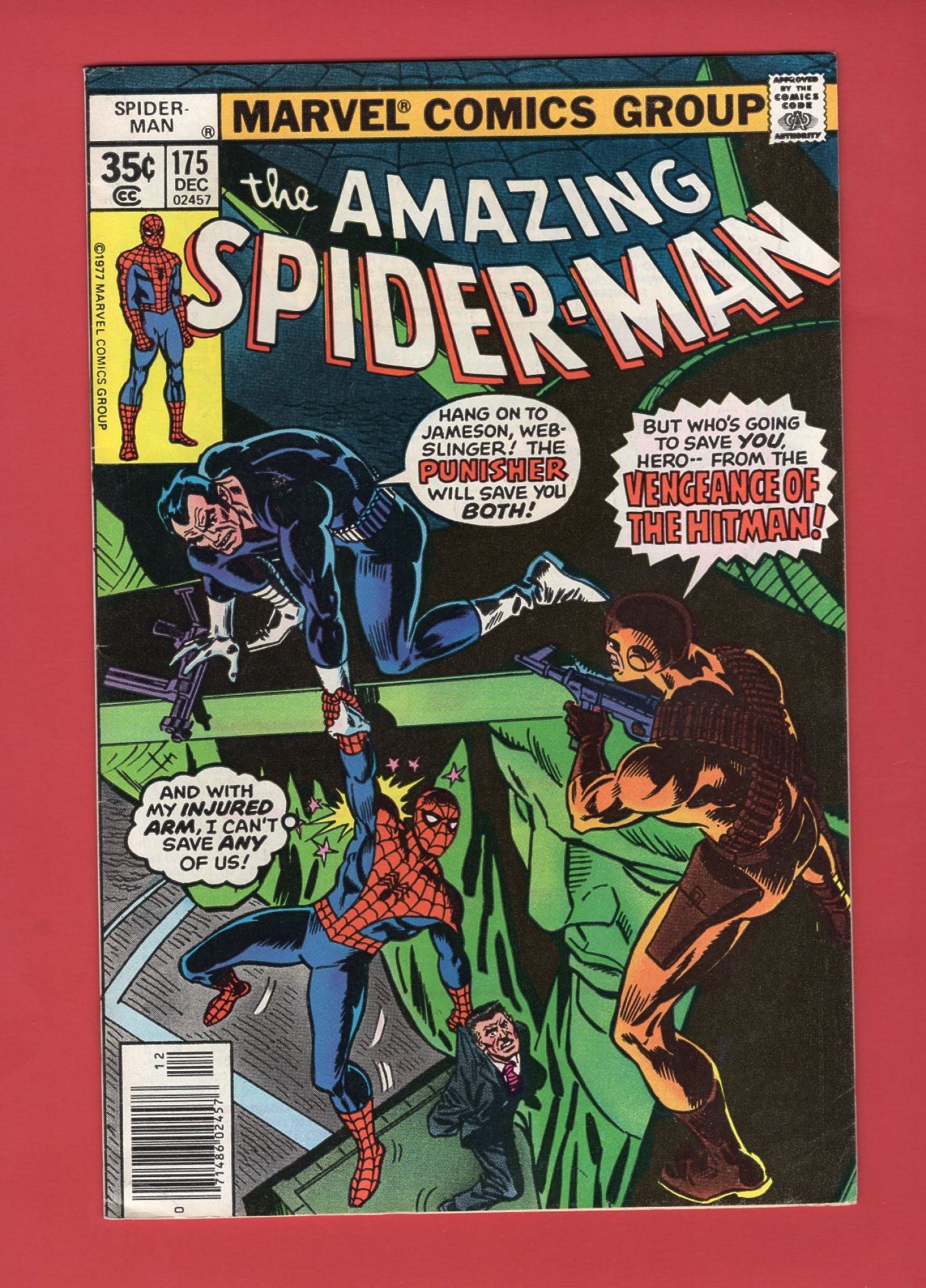 Amazing Spider-Man #175 (Dec 1977), 7.5 VF- Newsstand