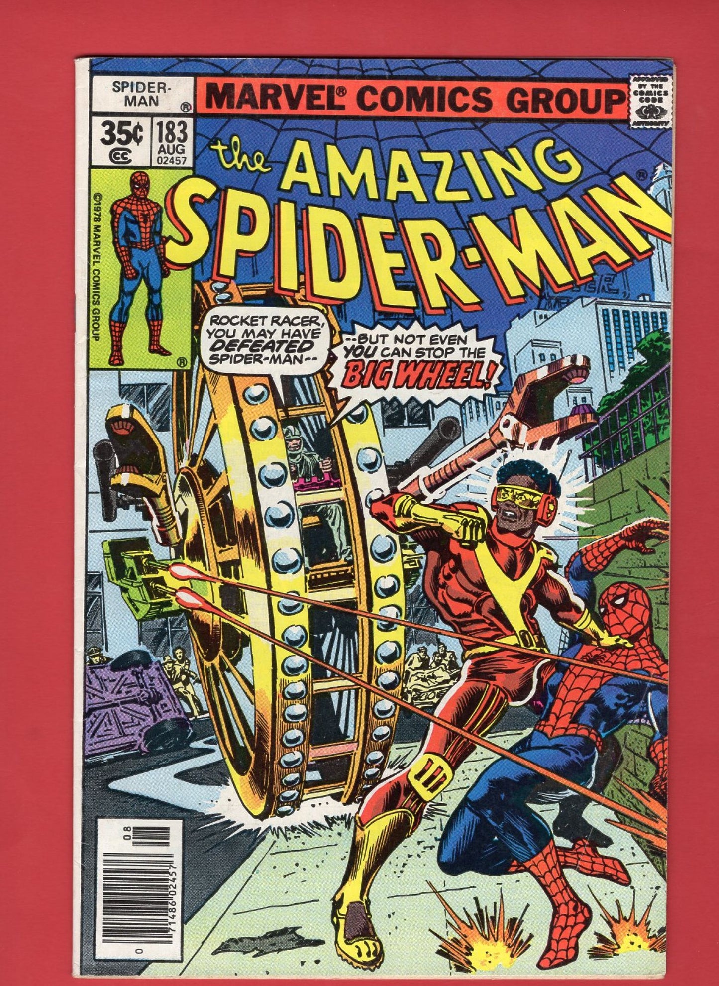 Amazing Spider-Man #183 (Aug 1978), 6.5 FN+ Newsstand