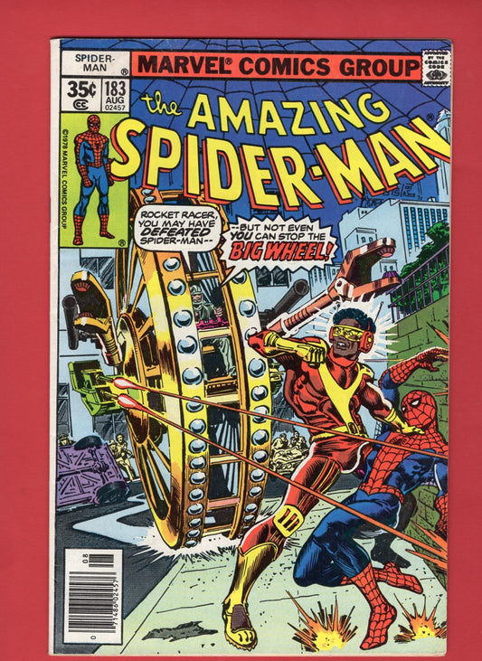 Amazing Spider-Man #183 (Aug 1978), 6.5 FN+ Newsstand