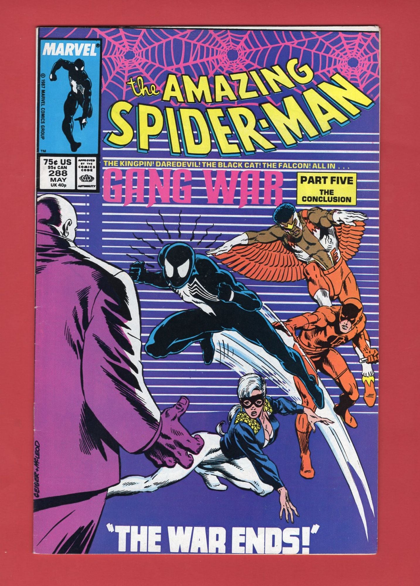 Amazing Spider-Man #288 (May 1987), 7.5 VF-