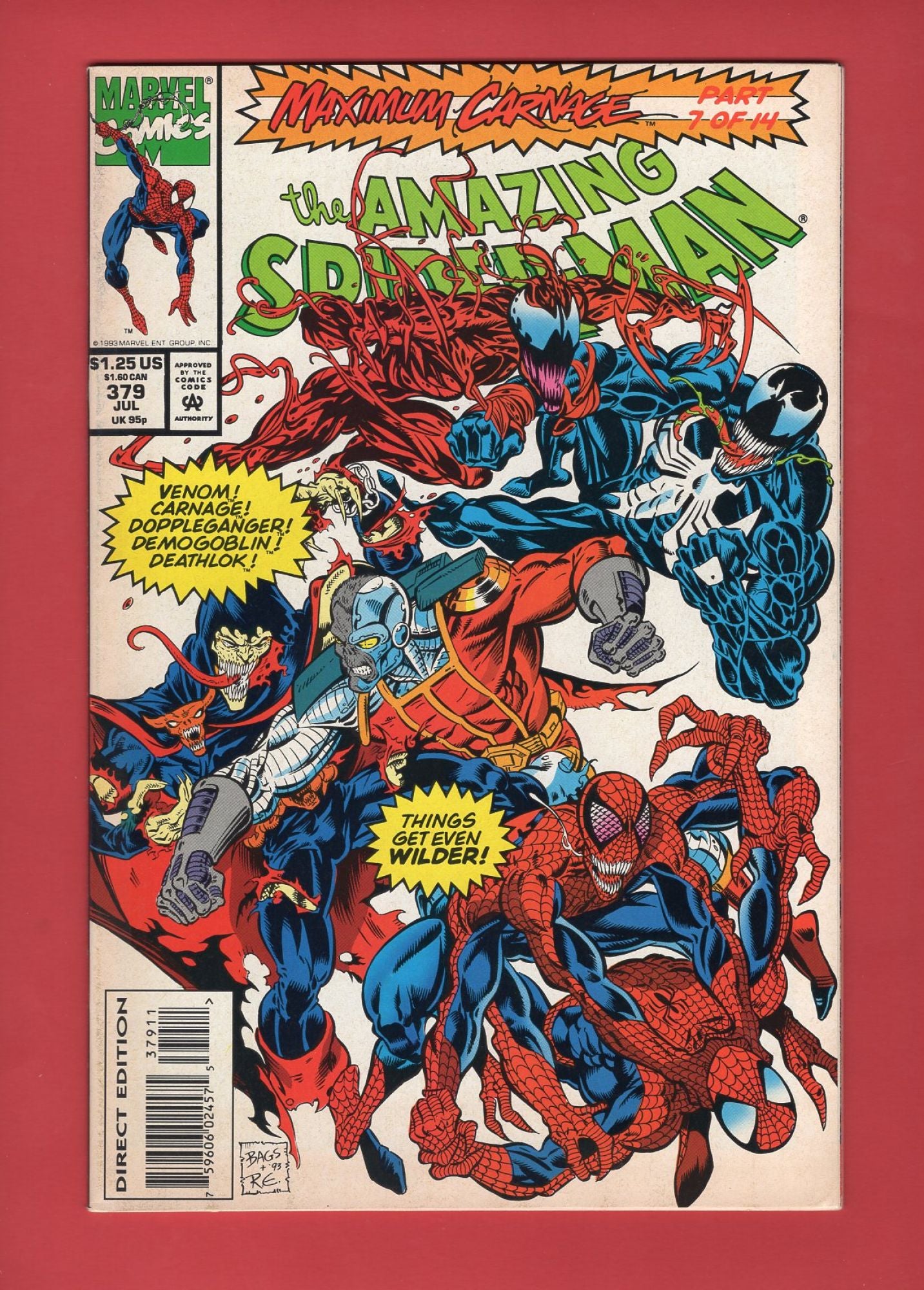 Amazing Spider-Man #379 (Jul 1993), 8.0 VF