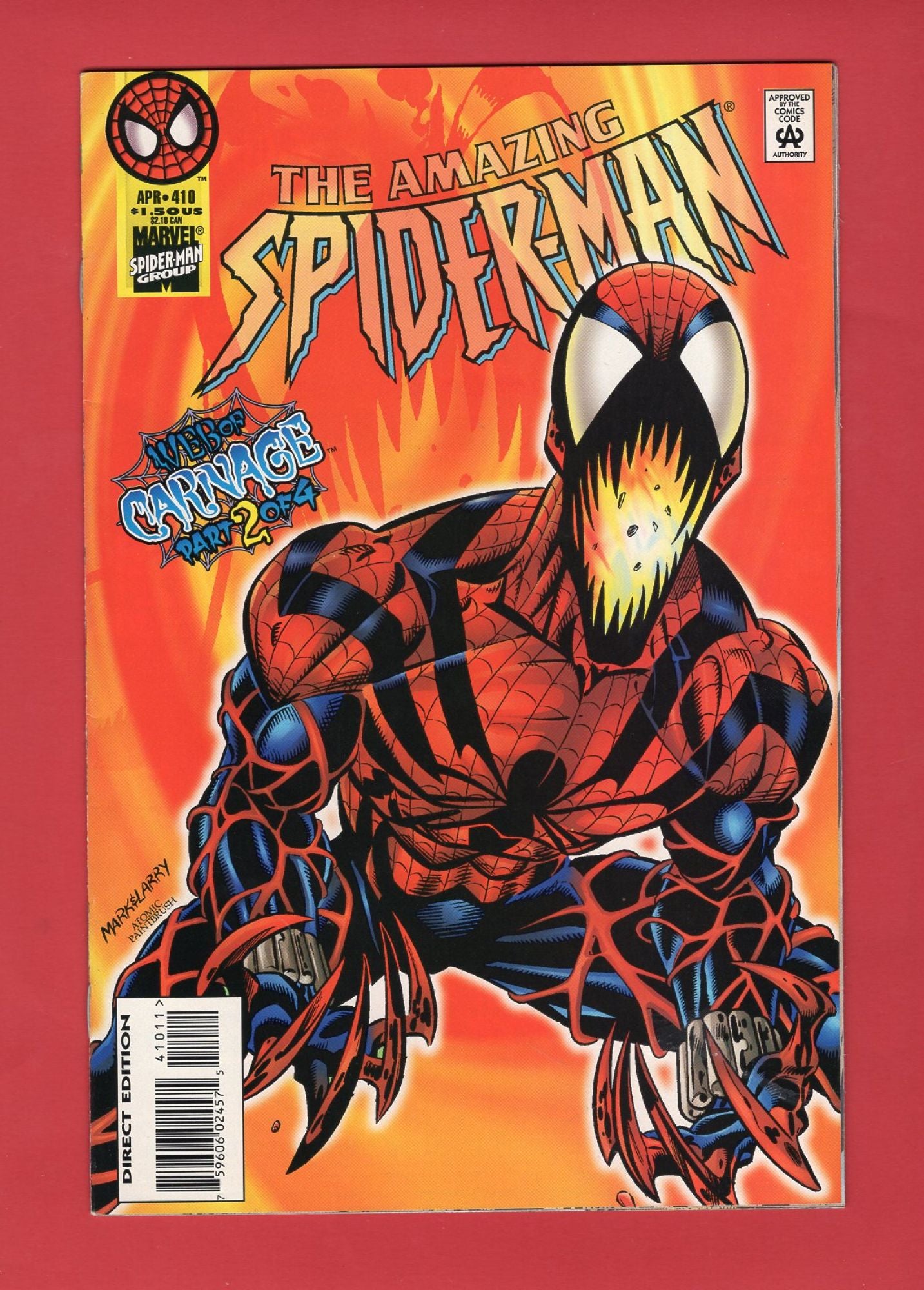 Amazing Spider-Man #410 (Apr 1996), 8.5 VF+