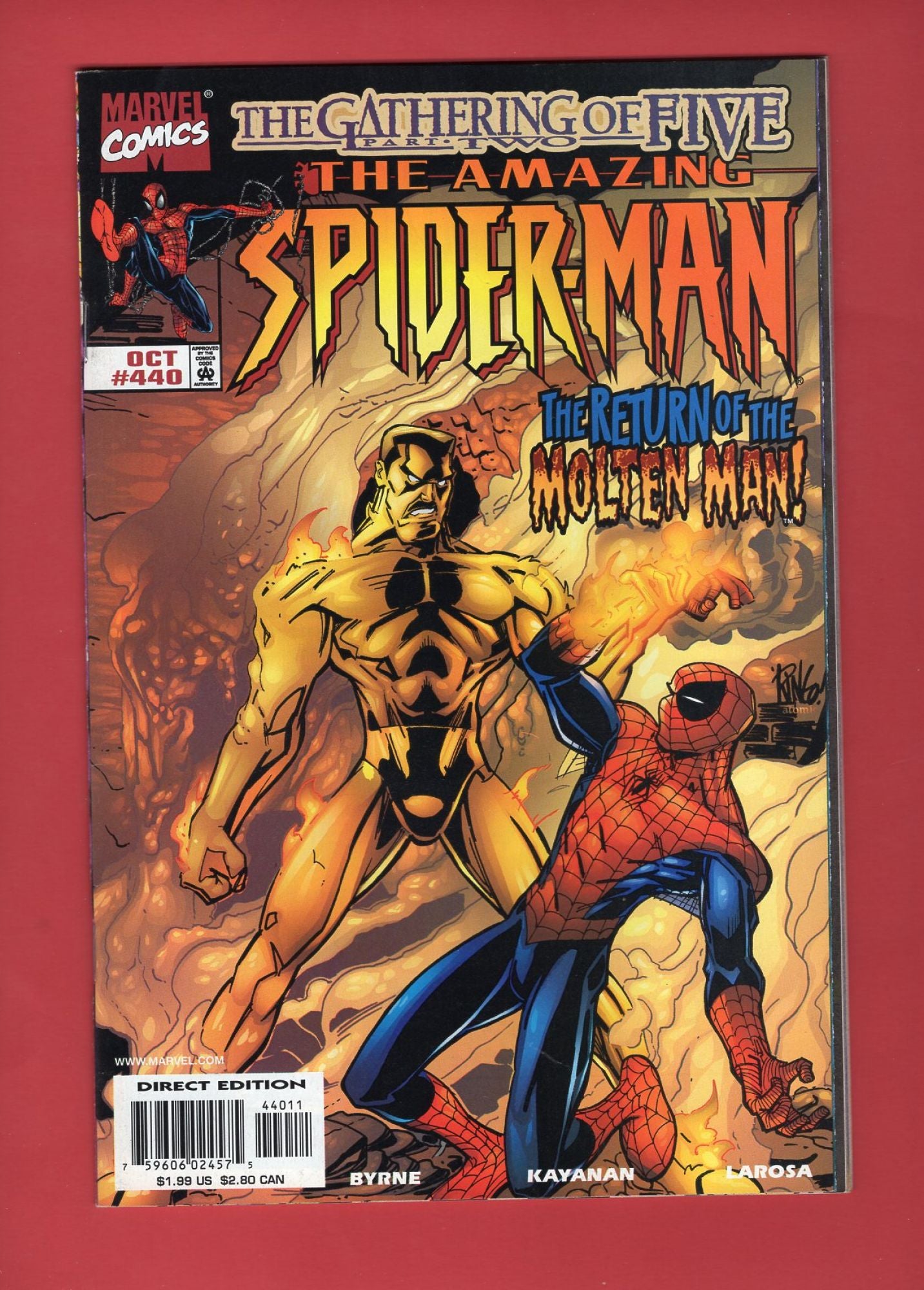 Amazing Spider-Man #440 (Oct 1998), 8.5 VF+