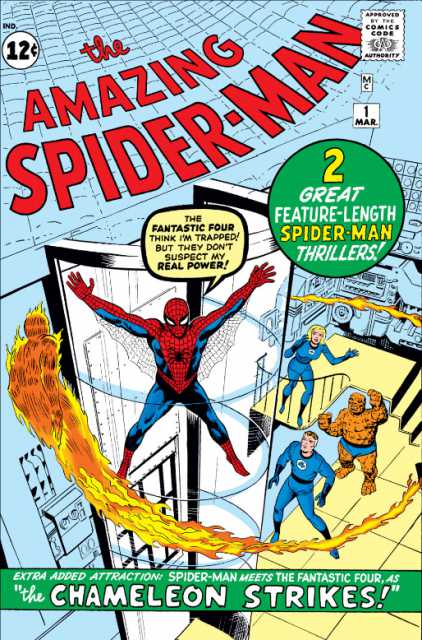 Amazing Spider-Man #1 Mar 1963 front cover