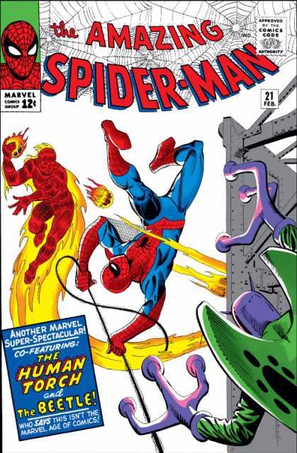 Amazing Spider-Man #21 Feb 1965 front cover