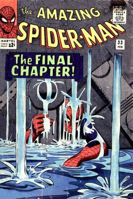 Amazing Spider-Man #33 Feb 1966 front cover