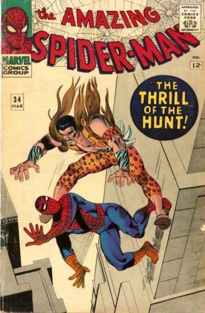 Amazing Spider-Man #34 Mar 1966 front cover