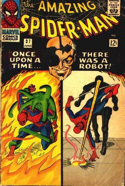 Amazing Spider-Man #37 Jun 1966 front cover