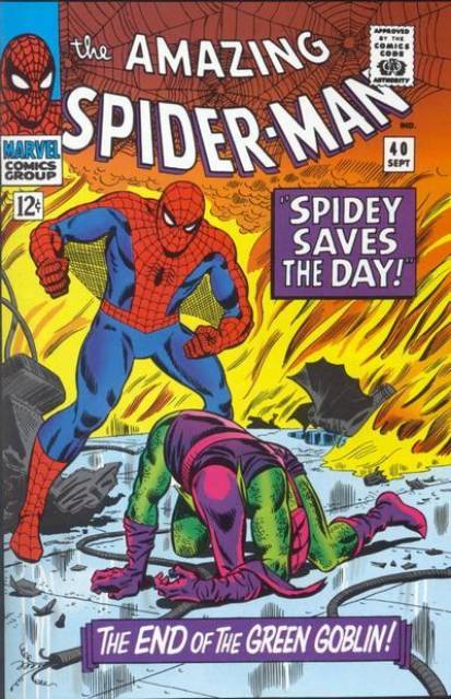 Amazing Spider-Man #40 Sep 1966 front cover