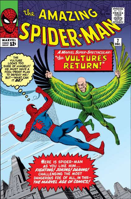 Amazing Spider-Man #7 Dec 1963 front cover