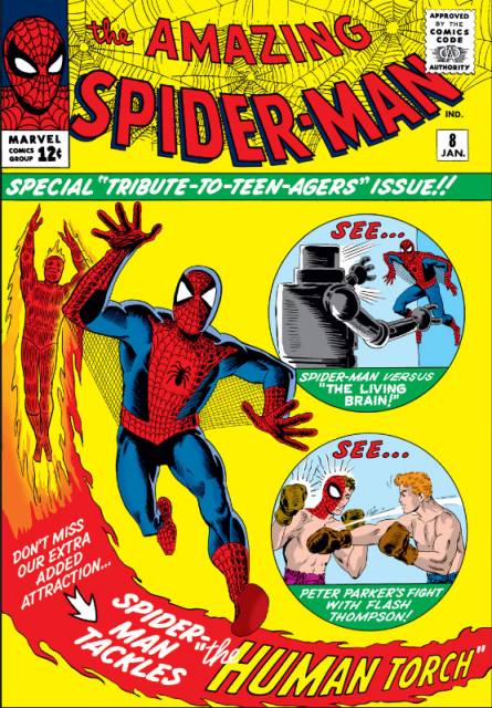 Amazing Spider-Man #8 Jan 1964 front cover