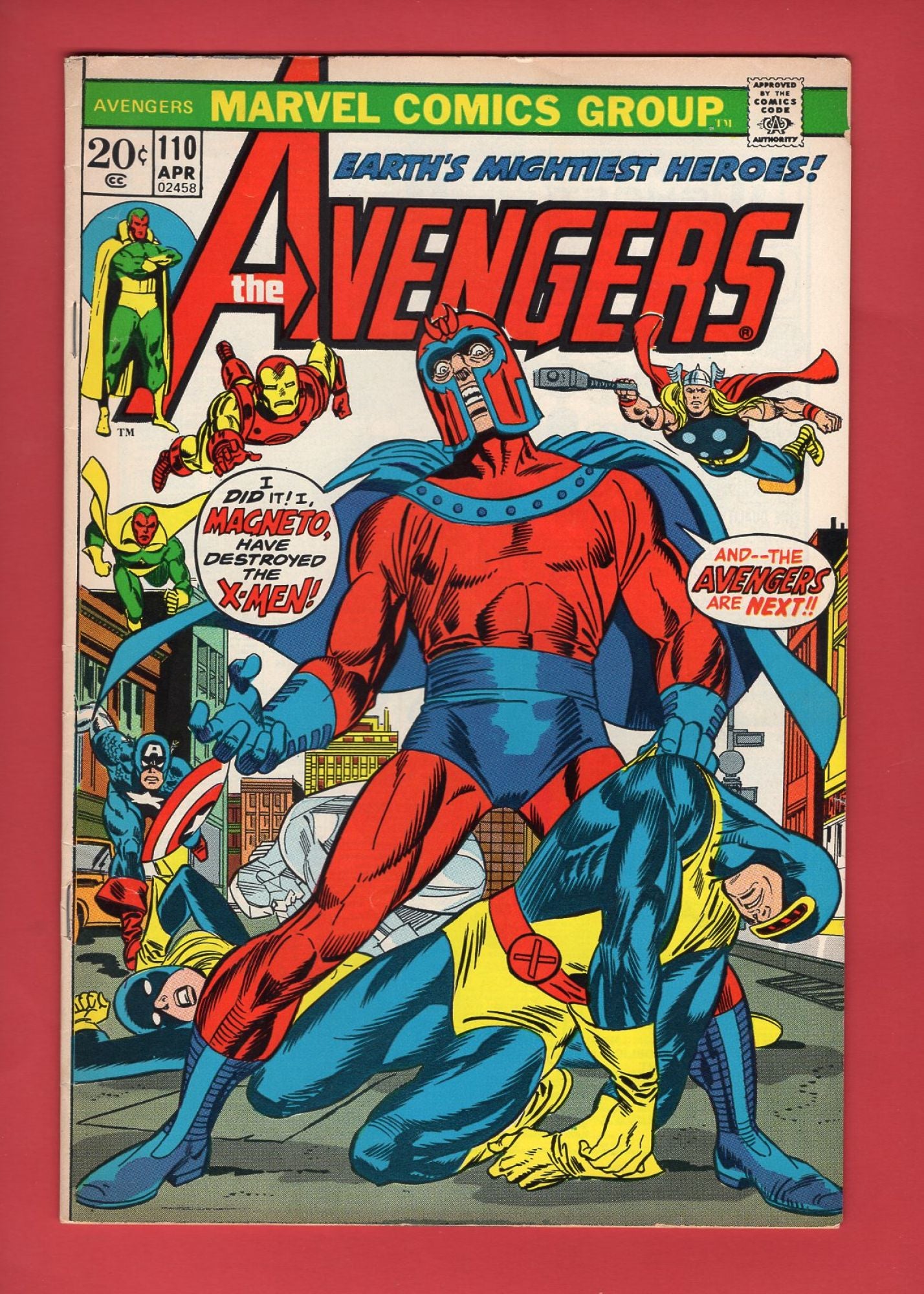 Avengers #110 (Apr 1973), 6.5 FN+