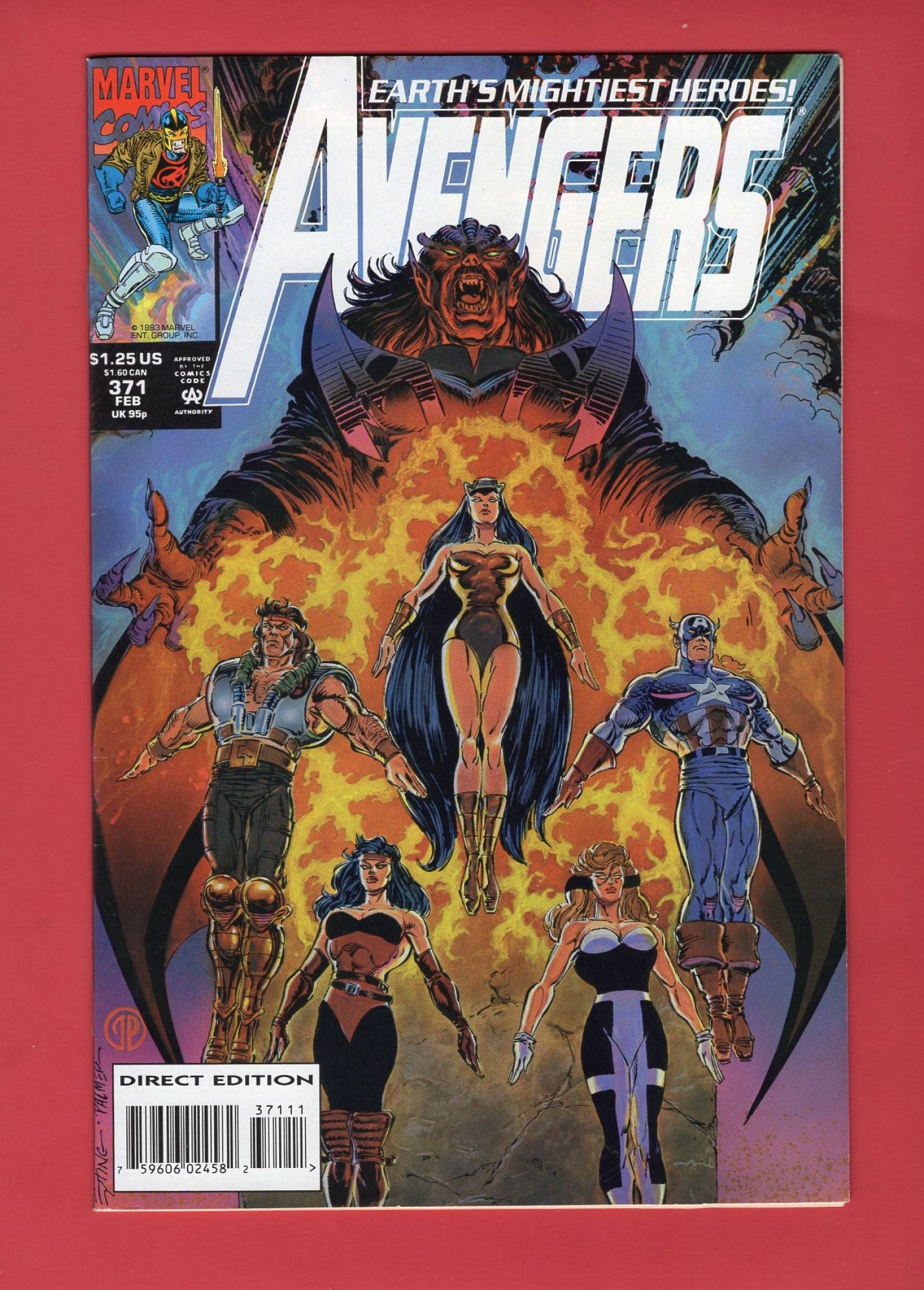 Avengers #371 (Feb 1994), 9.2 NM-