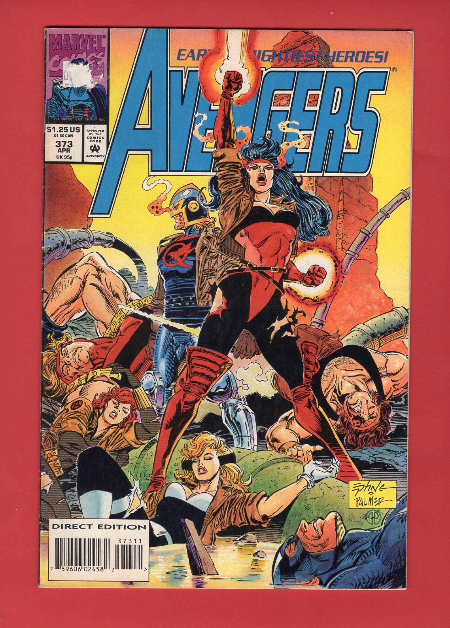 Avengers #373 (Apr 1994), 6.0 FN