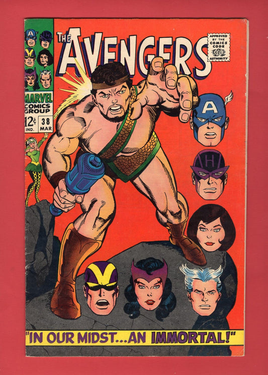 Avengers #38 (Mar 1967), 6.0 FN
