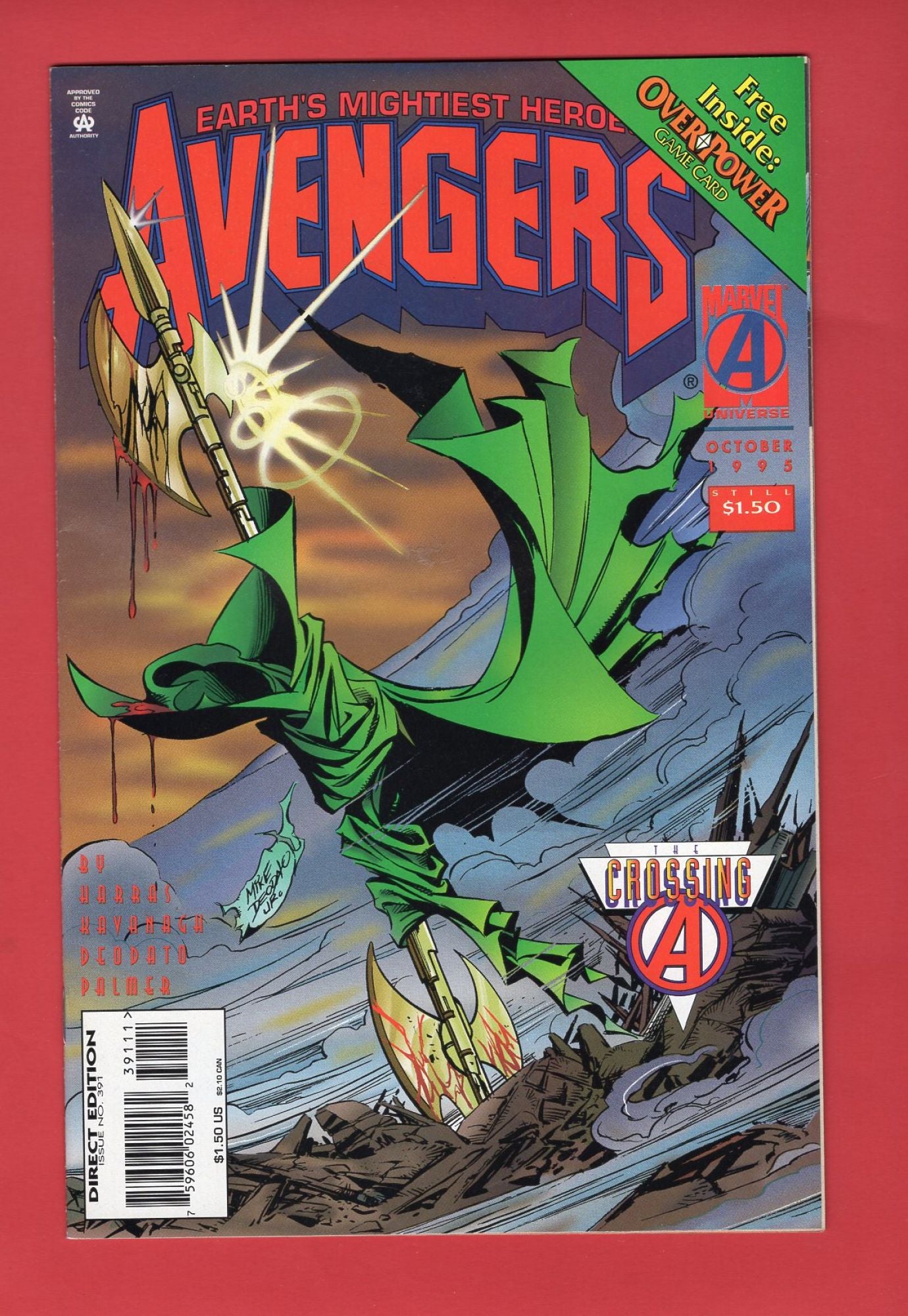 Avengers #391 (Oct 1995), 9.2 NM-